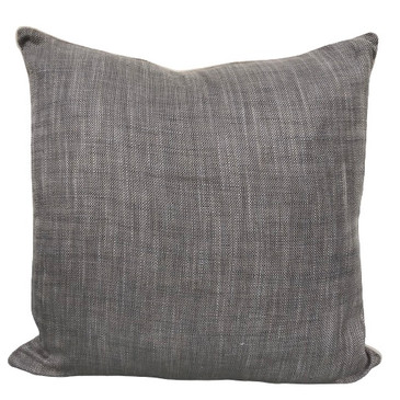 Grey Woven Pillow