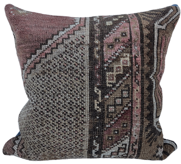 One-of-a-Kind Turkish Rug Pillow #16