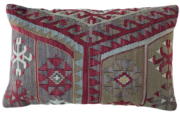 One-of-a-Kind Turkish Rug Pillow #27