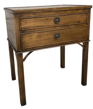 Antiqued Pine Accent Table