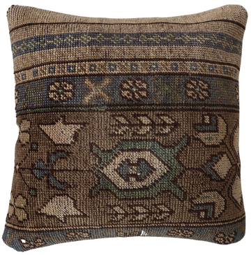 One-of-a-Kind Turkish Rug Pillow #30