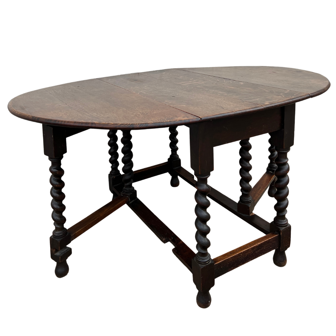 English Oak Gateleg Table 2