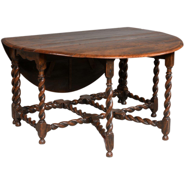 English Oak Double Gateleg Table