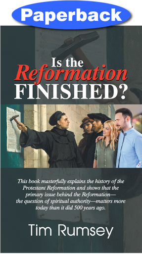 Cover of Is the Reformation Finished?