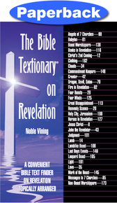 Front Cover of Bible Textionary on Revelation