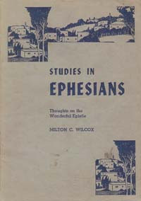 Cover photo of Studies in Ephesians is a representation.