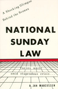 Cover photo of National Sunday Law is a representative.