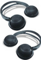 Mitsubishi XLS UltraLight 2-Channel Folding IR Wireless Headphones