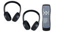 Invision  Headphones and DVD Remote Control Combo