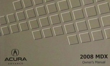 2008 Acura MDX Owner Manual