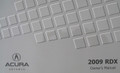 2009 Acura RDX Owner Manual
