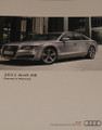 2011 Audi A8 Owner Manual