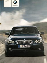 2008 BMW 5 Series 528 535 550 Owners manual