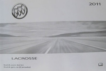 2011 Buick Lacrosse Owner Manual