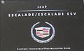 2009 Cadillac Escalade Owner Manual
