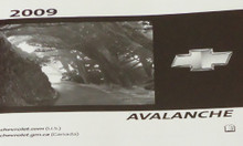 2009 Chevy Avalanche Owner Manual