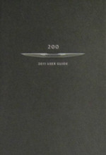 2011 Chrysler 200 Owner Manual
