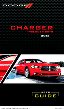2012 Dodge Charger Owner Manual