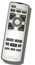 2011  ,2012, 2013,    Toyota Sequoia  DVD Remote control