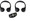 Chevrolet Silverado (2015-2016)  BluRay wireless Headphones and Remote