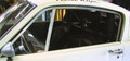 R-Model Side Window Frames, (pair) 1965-66 Shelby/Mustang Fastback, Plexiglass NOT included