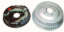 Pictured:  Drum Brake Ford 8'' & 9'' Small Bearing Housing Flanges (Part # MPB-DR1504K).