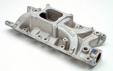 Pictured:  Intake Manifold, Edelbrock Performer RPM 289-302 Small Block (Part # 293-7121).