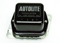 Pictured:  Voltage Regulator, black/silver with Autolite C5AF, 1965-67, 65 amp (Part # 103164).