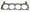 Gasket, Head, Dart 289-302 heads and 302 1983-95, .039 thick, compressed volume 8.5 cc