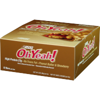 ISS-Oh-Yeah-Peanut-Butter-Strawberry-Bar-12ct | Muscleintensity.com