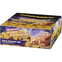Pure-Protein-Bar-Chocolate-Chip-12-ct | Muscleintensity.com
