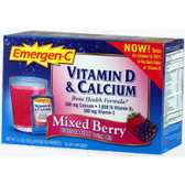 Alacer-Emergen-C-Vitamin-D-&-Calcium-Mixed-Berry-30-ct | Muscleintensity.com