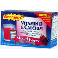 Alacer-Emergen-C-Vitamin-D-&-Calcium-Mixed-Berry-30-ct | Muscleintensity.com