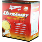 Champion-Nutrition-Ultramet-Banana-Cream-20-ct | Muscleintensity.com