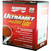 Champion-Nutrition-Ultramet-Lite-Chocolate-Fudge-20-ct | Muscleintensity.com