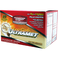 Champion-Nutrition-Ultramet-Low-Carb-Vanilla-Cream-20-ct | Muscleintensity.com