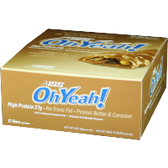 ISS-Oh-Yeah-Peanut-Butter-Caramel-Bar-12ct | Muscleintensity.com