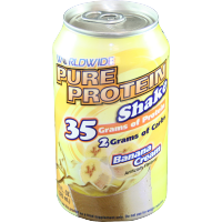 Pure-Protein-Shake-Banana-12-ct-11-oz | Muscleintensity.com