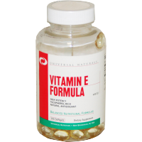 Universal-Vitamin-E-Formula-softgels-100-ct-400-IU | Muscleintensity.com