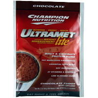 Champion-Nutrition-Ultramet-Lite-Chocolate-Fudge-60-ct | Muscleintensity.com