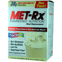 Met-Rx-Cake-Batter-18ct | Muscleintensity.com