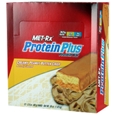 Met-Rx-Protein-Plus-Creamy-Peanut-Crisp-Bar-12-ct | Muscleintensity.com