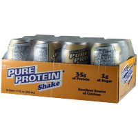 Pure-Protein-Shake-Vanilla-12-ct-11-oz | Muscleintensity.com