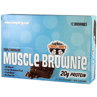 Lenny&Larry's-Triple-Chocolate-Brownie-12ct | Muscleintensity.com