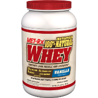 Met-Rx-100%-Natural-Whey-2-lb-Vanilla | Muscleintensity.com