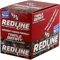 VPX-RedLine-Xtreme-Shot-6-pk-Triple-Berry | Muscleintensity.com