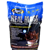 Gaspari-Real-Mass-ProBiotic-12lb-Chocolate | Muscleintensity.com