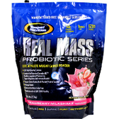 Gaspari-Real-Mass-ProBiotic-6lb-Strawberry | Muscleintensity.com