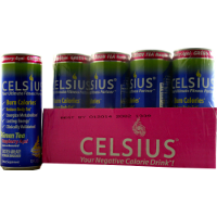 Celsius-Raspberry-Acai-Green-Tea-12-oz-12-ct | Muscleintensity.com