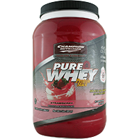 Champion-Nutrition-Pure-Whey-Protein-Stack-Strawberry-2-lb | Muscleintensity.com